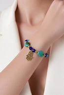 Blue Hamsa Bracelet (W) | Mamabug ReCreations