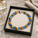 Go Blue Bracelet (W) | Mamabug ReCreations