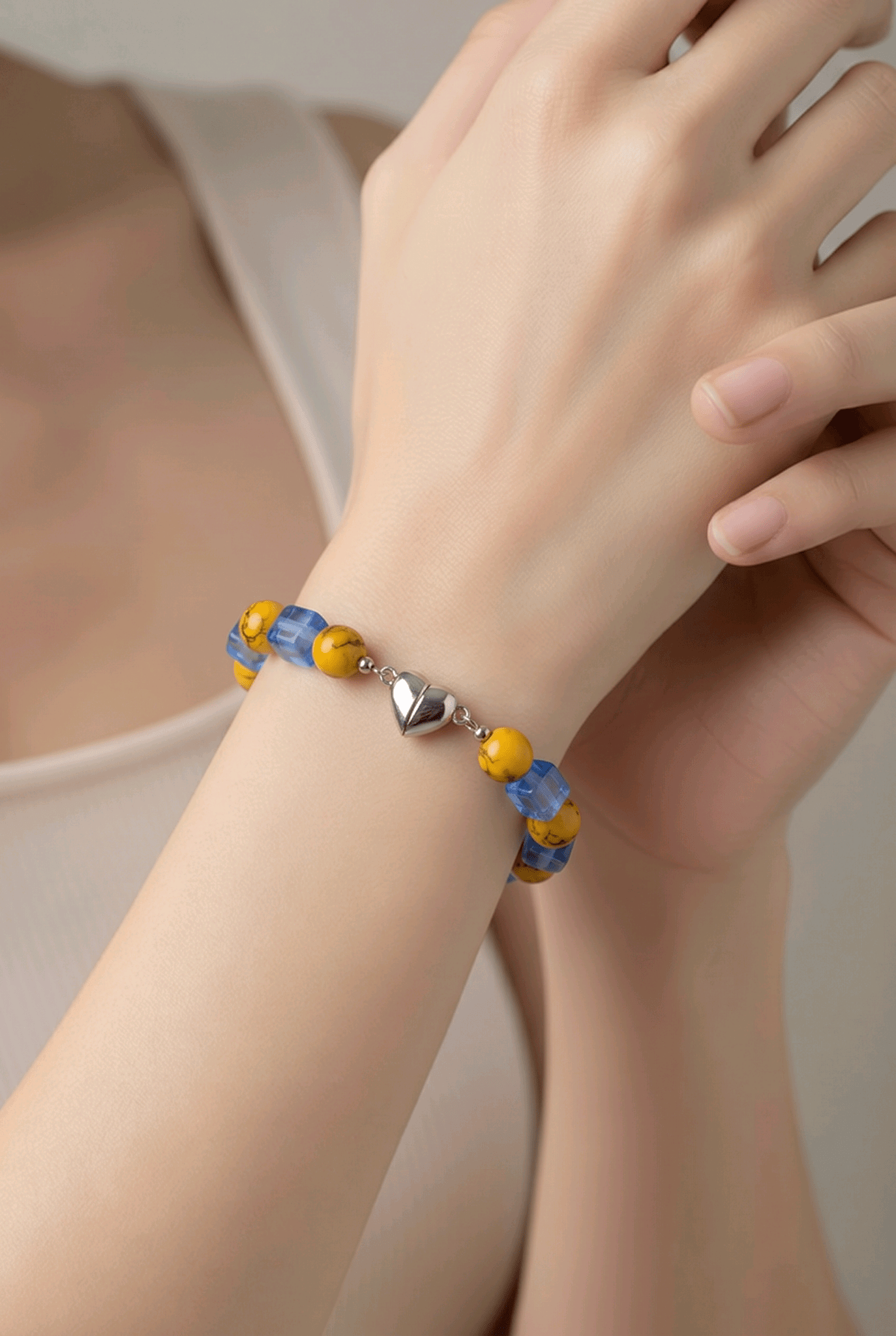 Go Blue Bracelet (W) | Mamabug ReCreations