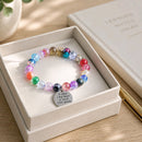 It Takes a Big Heart to Teach Little Minds Bracelet (MW) | Mamabug ReCreations - Artisan Jewelry