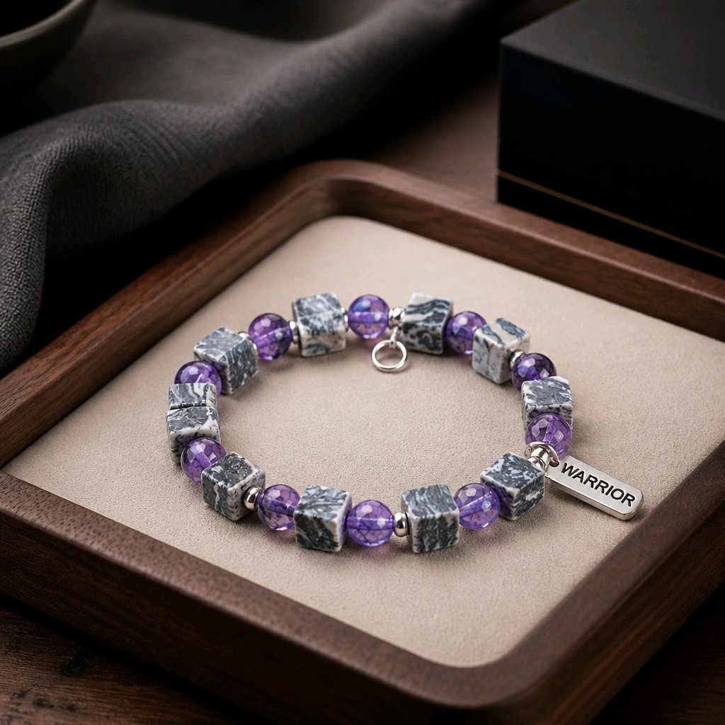 Warrior Bracelet - Jasper and Agate (MW)