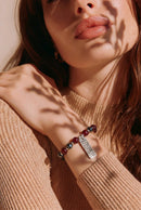 Strong is Beautiful in Red Brilliance Bracelet (MW) | Mamabug ReCreations - Artisan Jewelry