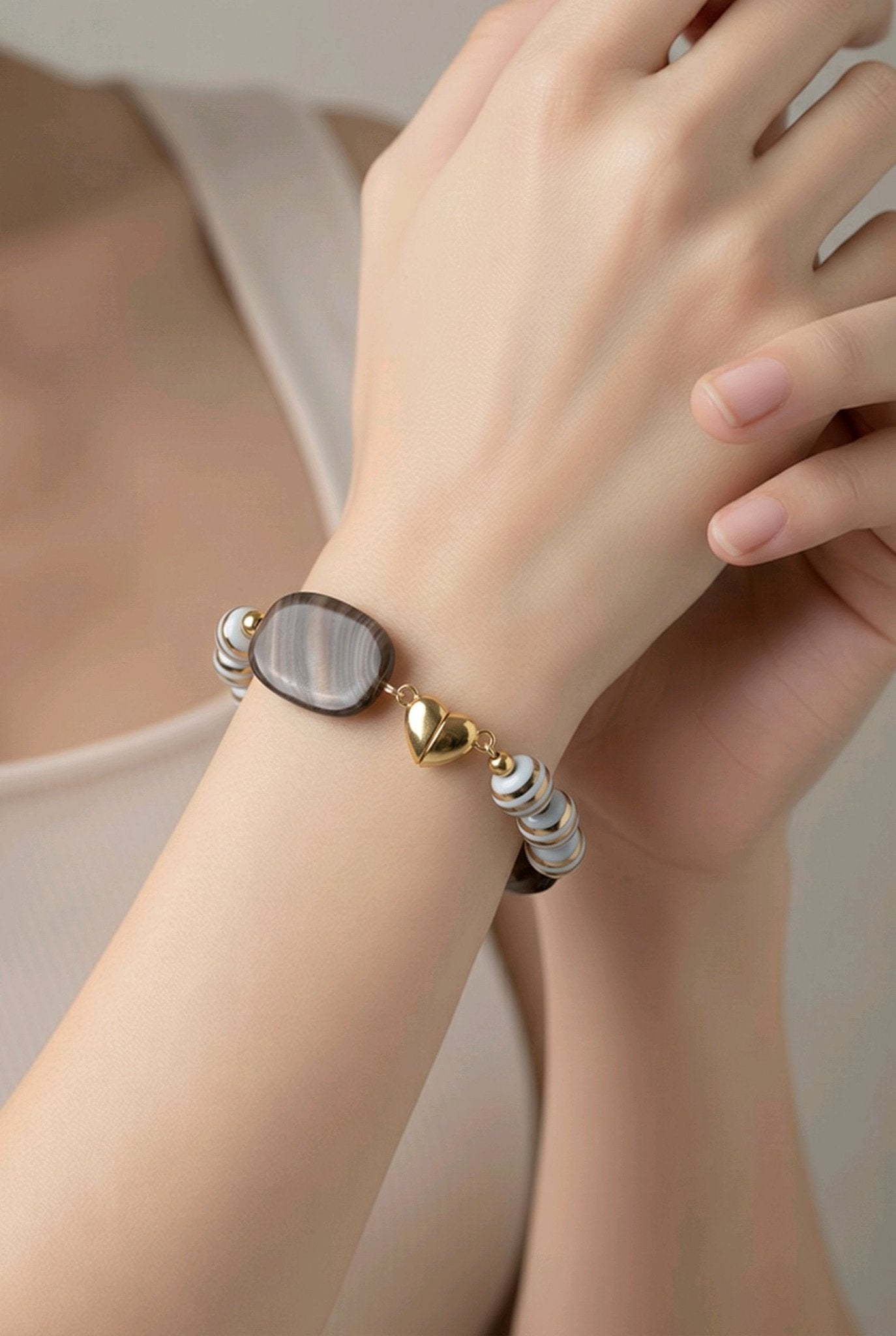 Sandstorm Beaded Bracelet (W) | Mamabug ReCreations - Artisan Jewelry