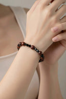 Black and Red Beaded Bracelet (MW) | Mamabug ReCreations - Artisan Jewelry