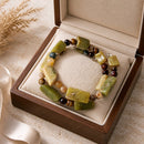 Green Serpentine Bracelet (MW) | Mamabug ReCreations - Artisan Jewelry