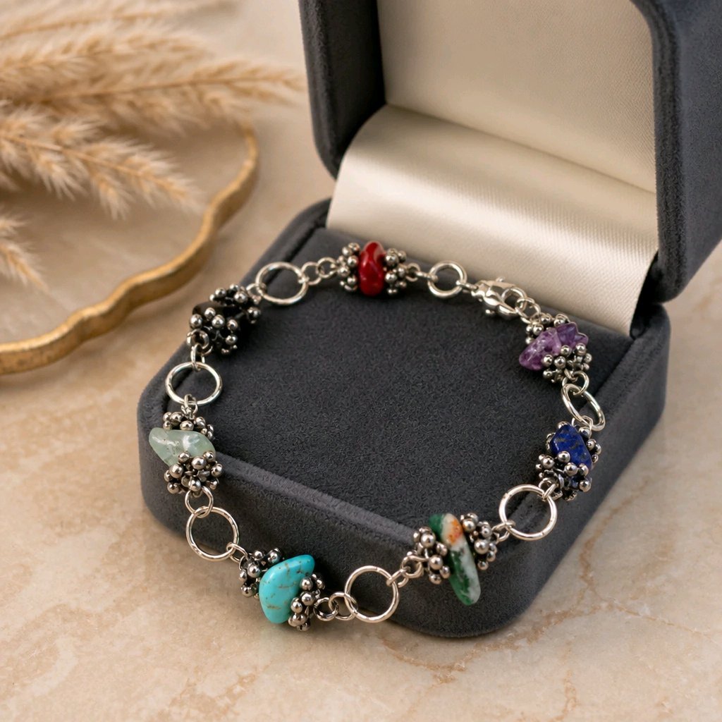 Chakra Stone Bracelet