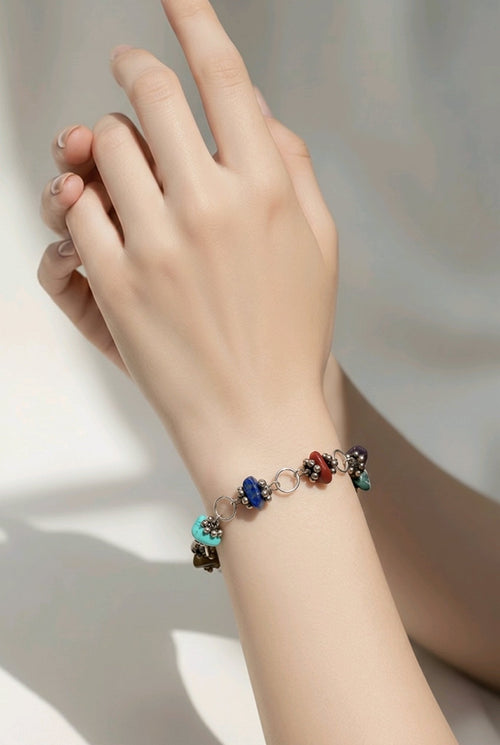 Chakra Stone Bracelet | Mamabug ReCreations - Artisan Jewelry