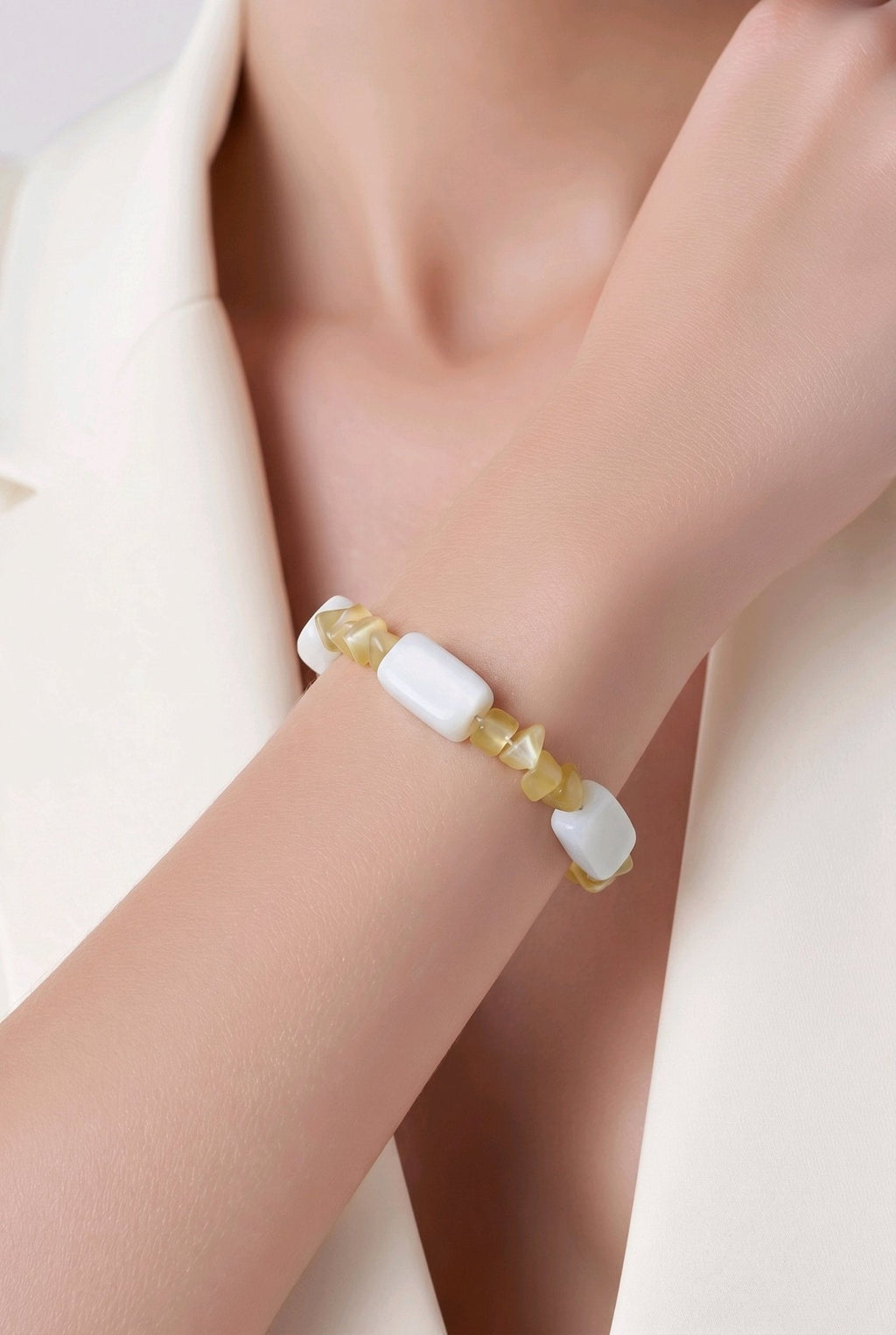 Earthy Stone Bracelet (MW)