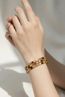 Golds Seed Bead Bracelet (MW) | Mamabug ReCreations - Artisan Jewelry