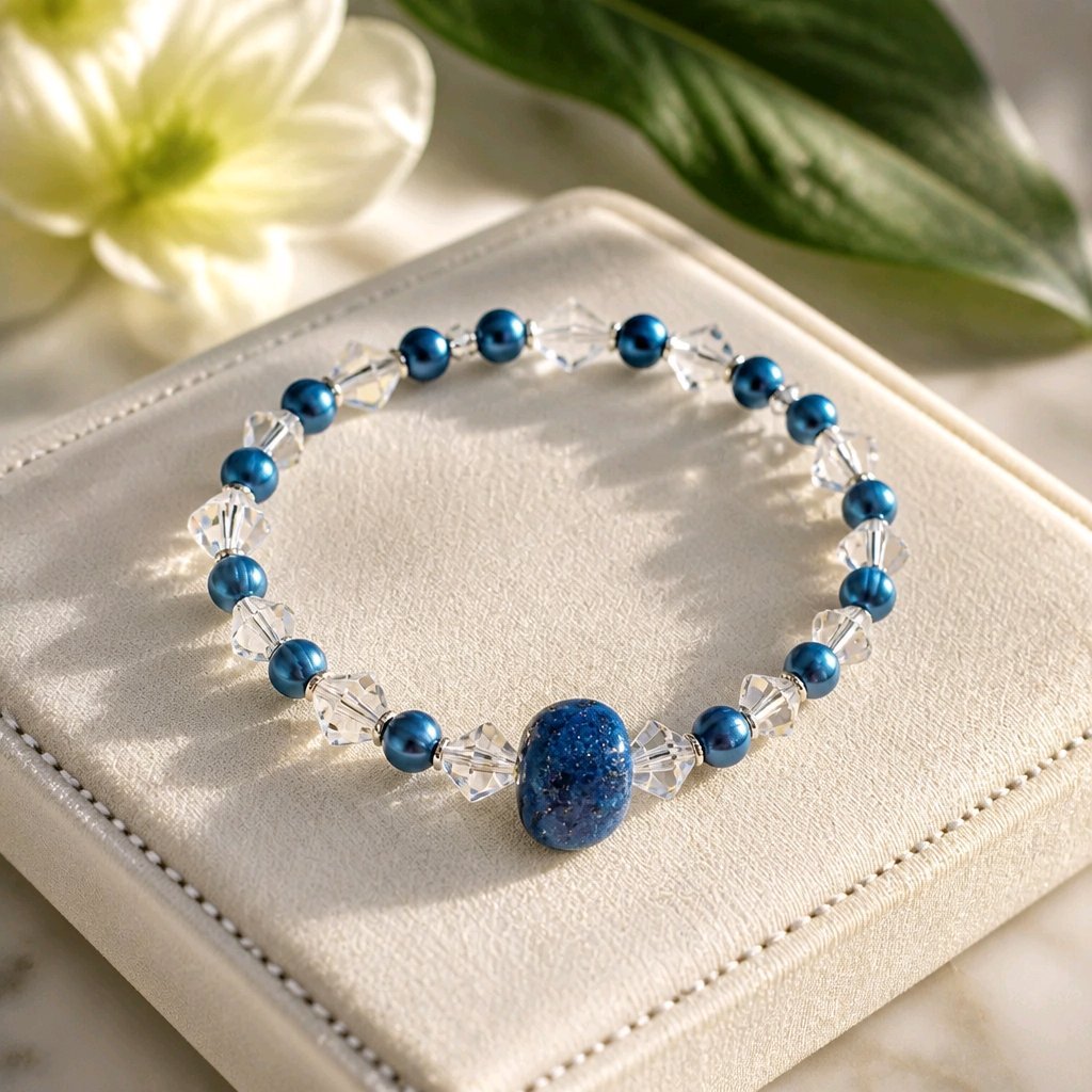 Pearl and Crystal Bracelet (MW)