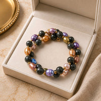 Iridescent Pearl Bracelet (MW)