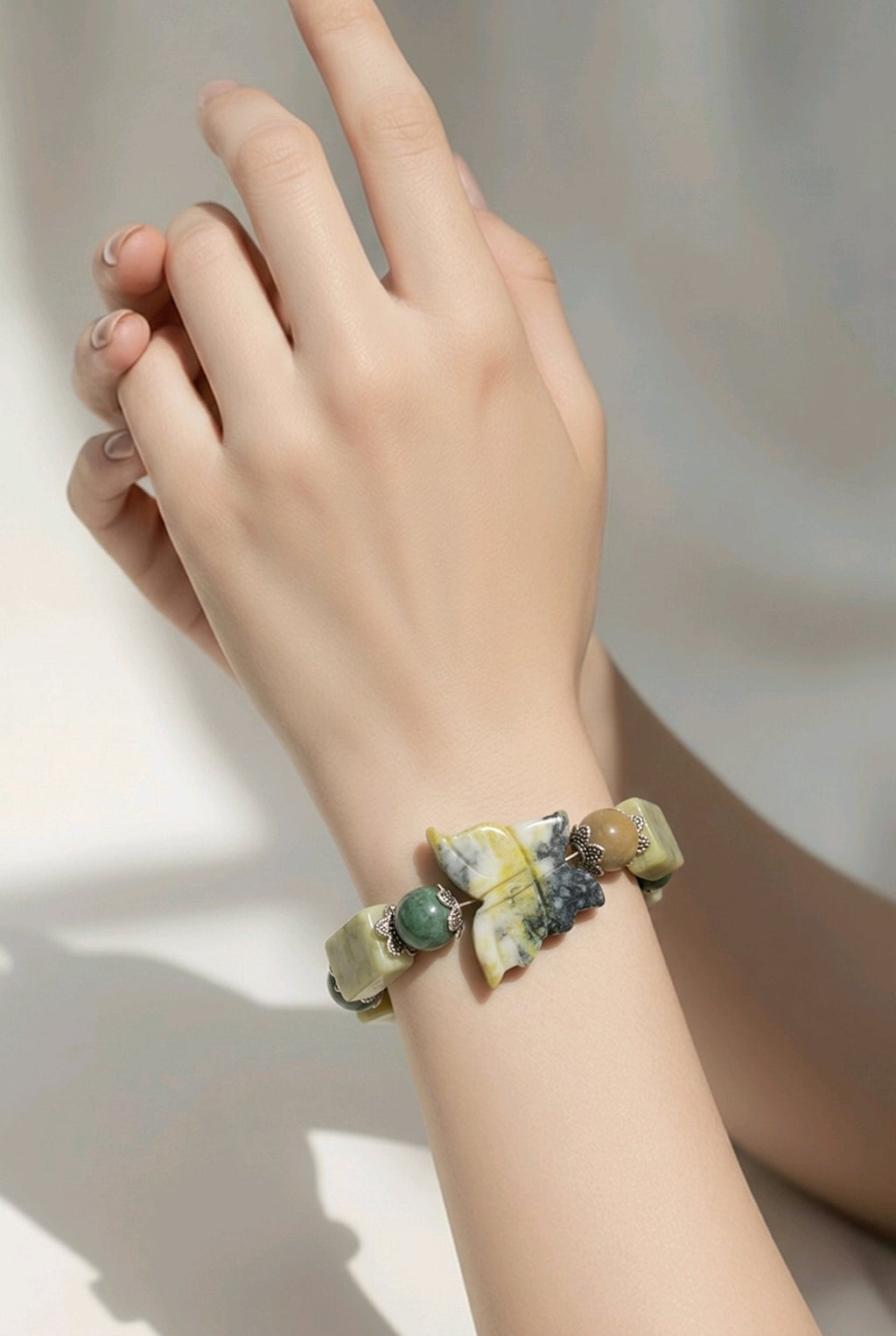 Stone Butterfly Bracelet (MW)