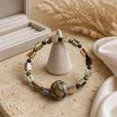 Jasper with Shells Bracelet (MW) | Mamabug ReCreations - Artisan Jewelry
