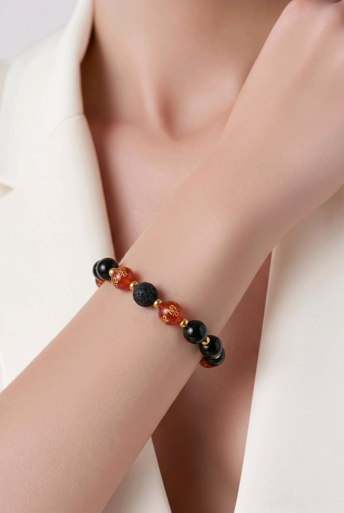 Grounding Chakra Bracelet (MW) | Mamabug ReCreations - Artisan Jewelry