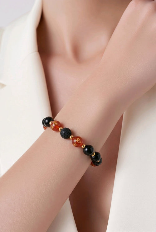 Grounding Chakra Bracelet (MW) | Mamabug ReCreations - Artisan Jewelry