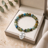 Well Behaved Women Bracelet - Earth Swirl Recycled Glass (MW)