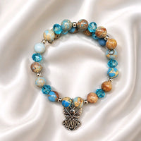 Carolina Blue Angel Bracelet (MW)