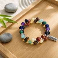 Seven Chakra Gemstone Bracelet (MW)