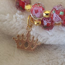 Red Royalty Bracelet (MW) | Mamabug ReCreations - Artisan Jewelry