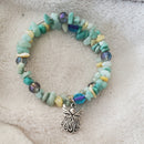 Green Angel Bracelet (MW) | Mamabug ReCreations - Artisan Jewelry