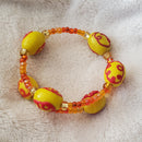 Fun with Bananas Bracelet (MW) | Mamabug ReCreations - Artisan Jewelry