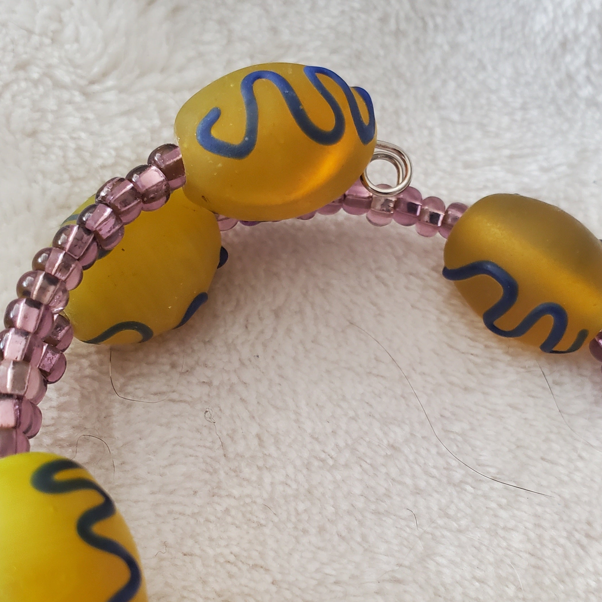 Fun with Lemons Bracelet (MW) | Mamabug ReCreations - Artisan Jewelry