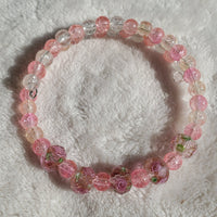 Pink Flowers Bracelet - Light Pink Edition (MW)