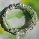 Pearly Pale Seed Bead Bracelet (MW) | Mamabug ReCreations - Artisan Jewelry