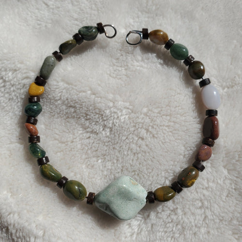 Natural Stone Bracelet (MW) | Mamabug ReCreations - Artisan Jewelry