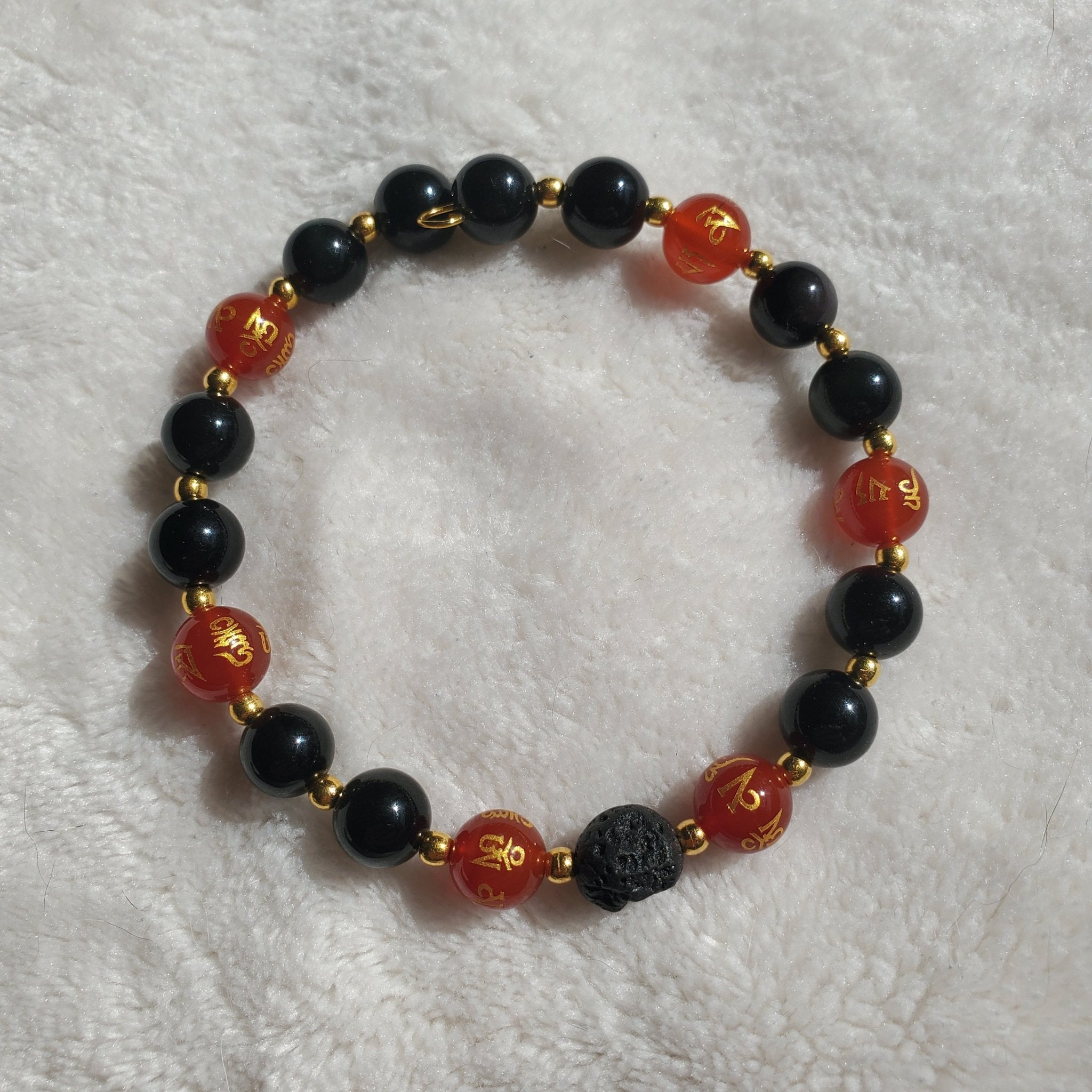 Grounding Chakra Bracelet (MW) | Mamabug ReCreations - Artisan Jewelry