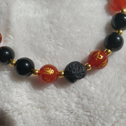 Grounding Chakra Bracelet (MW) | Mamabug ReCreations - Artisan Jewelry