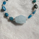 Aquamarine Bracelet (MW) | Mamabug ReCreations - Artisan Jewelry