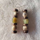 Recycled Bead Earrings | Mamabug ReCreations - Artisan Jewelry