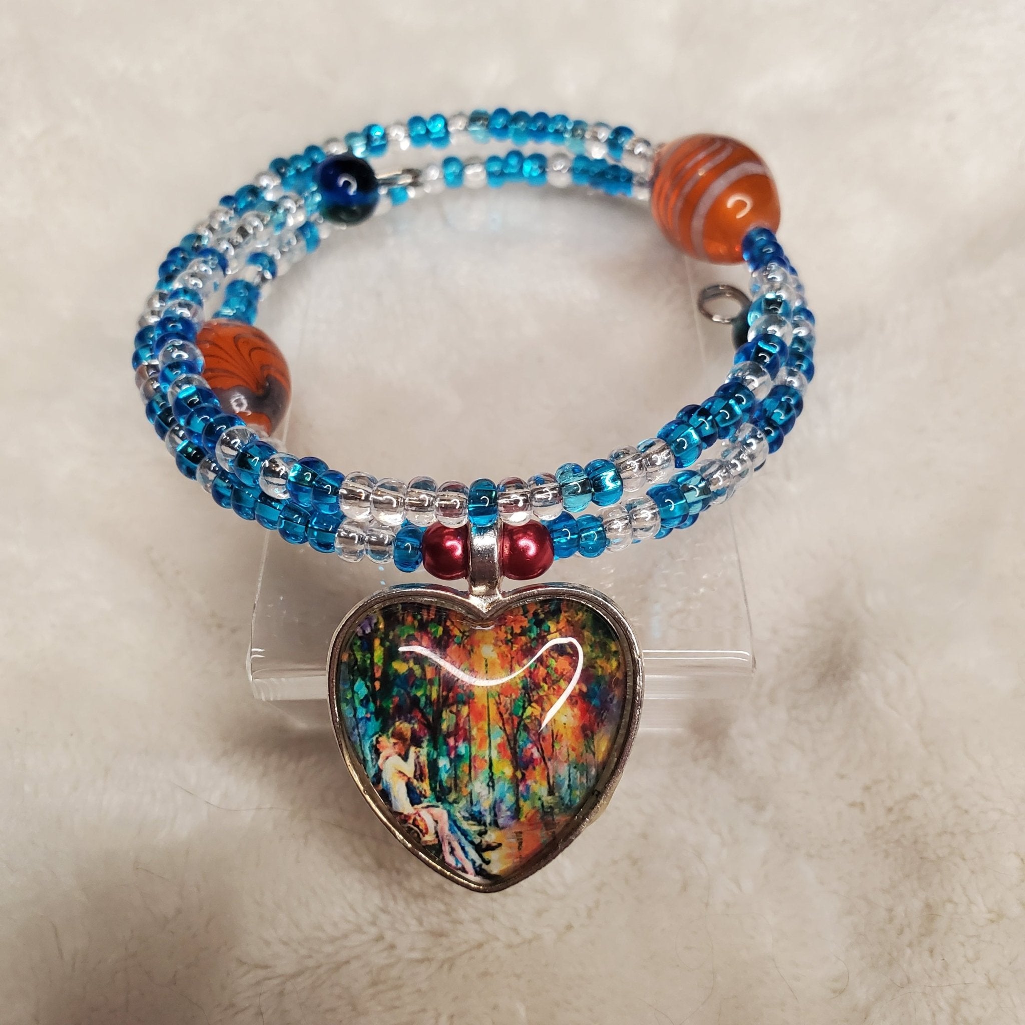 Love in the Woods Bracelet - Sky Style (MW) | Mamabug ReCreations - Artisan Jewelry
