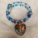 Kissing Couple in the Sky Bracelet (MW) | Mamabug ReCreations - Artisan Jewelry