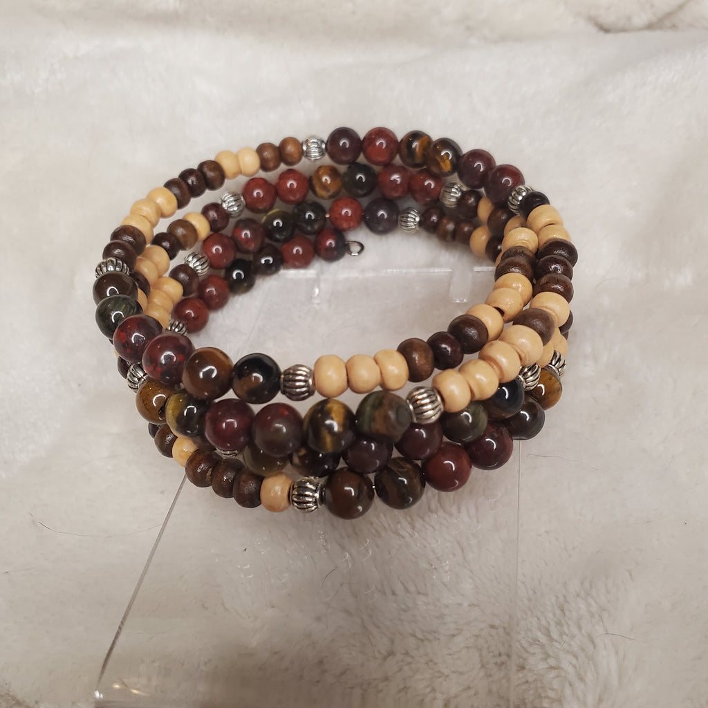 Carnelian and Tigers Eye Bracelet (MW)
