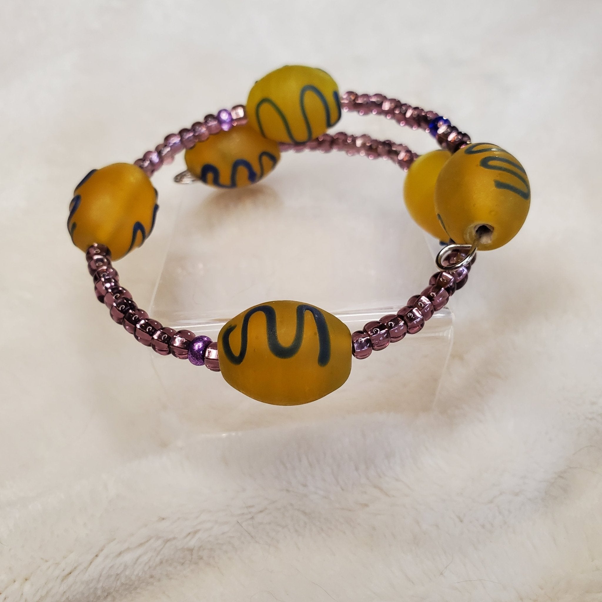 Fun with Lemons Bracelet (MW) | Mamabug ReCreations - Artisan Jewelry