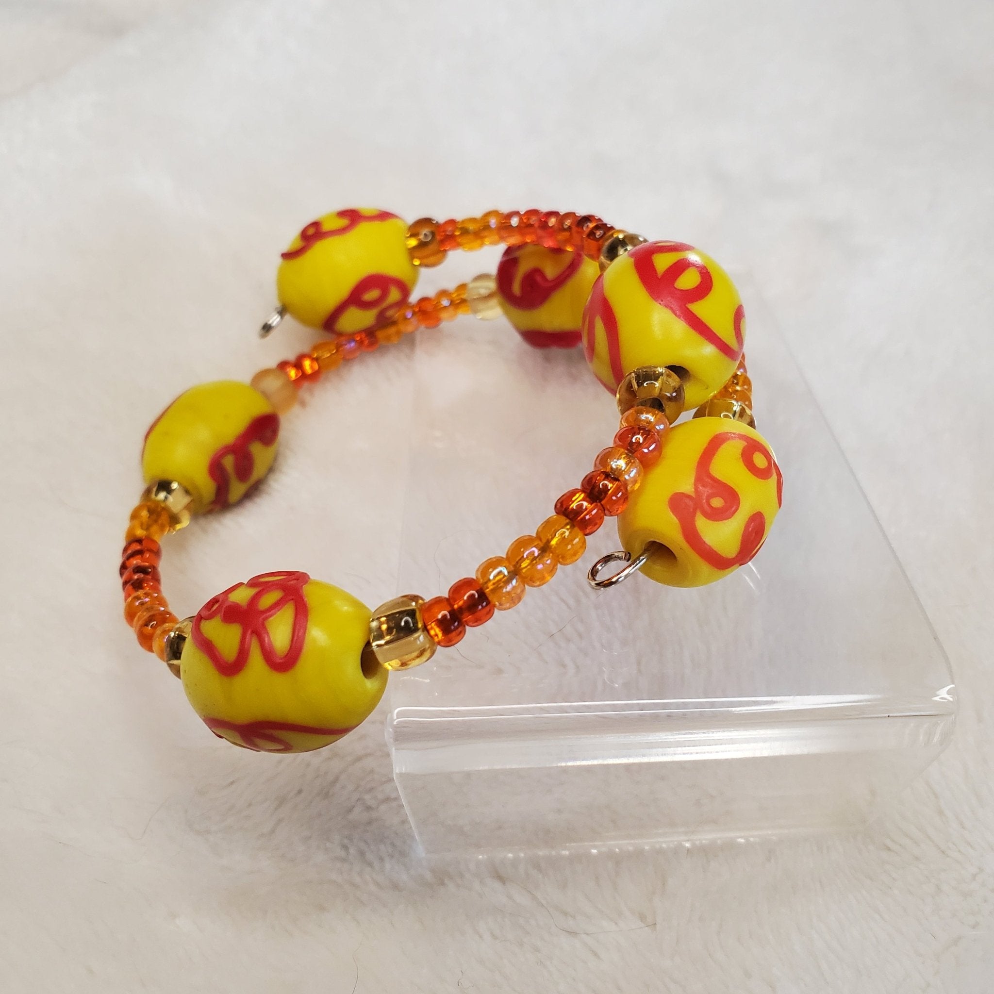 Fun with Bananas Bracelet (MW) | Mamabug ReCreations - Artisan Jewelry