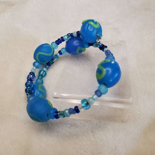 Fun with Blueberries Bracelet (MW) | Mamabug ReCreations - Artisan Jewelry