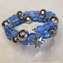 Third Eye Charm Bracelet (MW) | Mamabug ReCreations - Artisan Jewelry