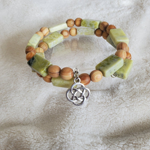 Celtic Knot Charm Bracelet (MW) | Mamabug ReCreations - Artisan Jewelry