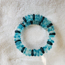 Teal Recycled Glass Bracelet (MW) | Mamabug ReCreations - Artisan Jewelry