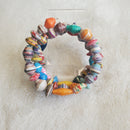 Recycled Bracelet - 3 Loop Edition (MW) | Mamabug ReCreations - Artisan Jewelry