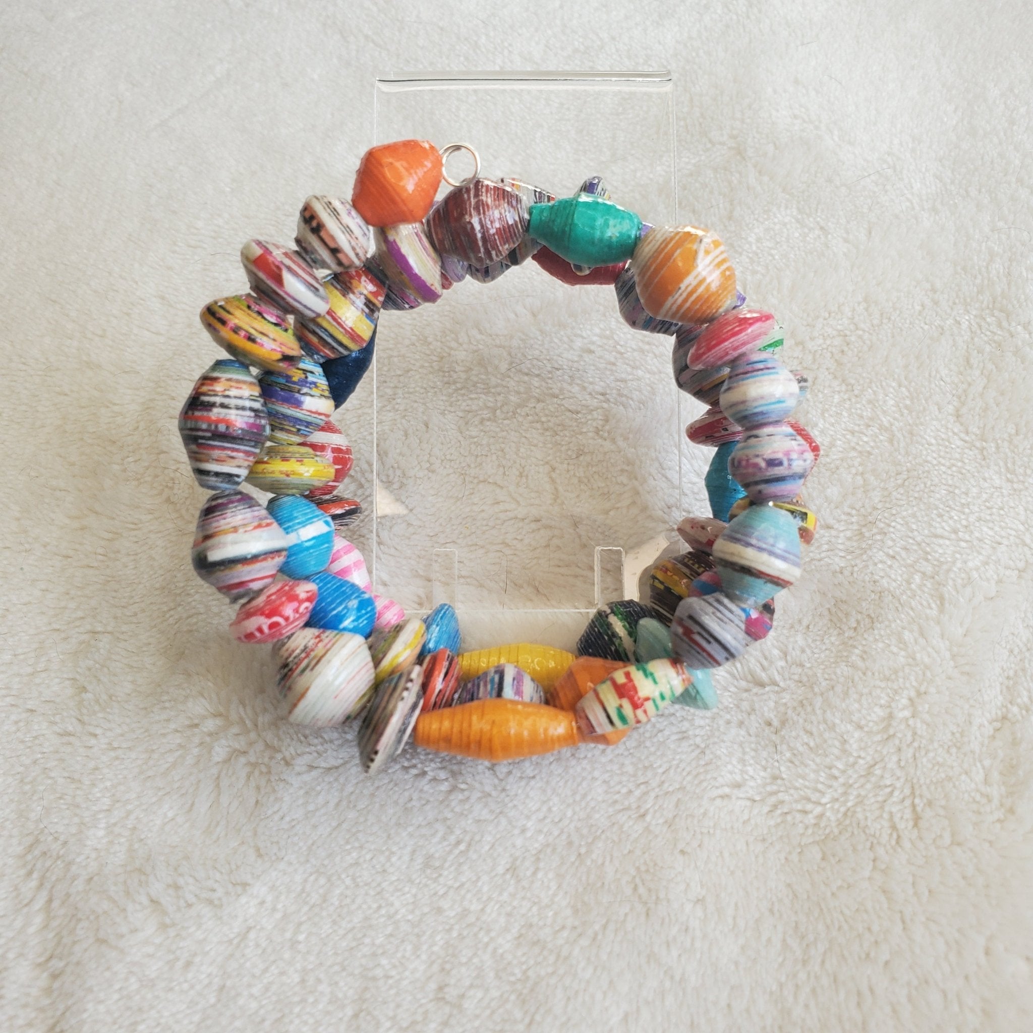 Recycled Bracelet - 3 Loop Edition (MW) | Mamabug ReCreations - Artisan Jewelry