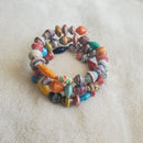 Recycled Bracelet - 3 Loop Edition (MW) | Mamabug ReCreations - Artisan Jewelry