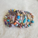 Recycled Bracelet - 5 Loop Edition (MW) | Mamabug ReCreations - Artisan Jewelry