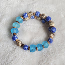 Recycled Bracelet - Glass and Seeds Edition (MW) | Mamabug ReCreations - Artisan Jewelry