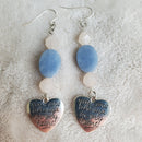You Are Always In My Heart Earrings | Mamabug ReCreations - Artisan Jewelry