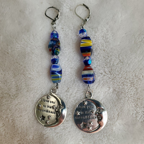 Love You Earrings | Mamabug ReCreations - Artisan Jewelry