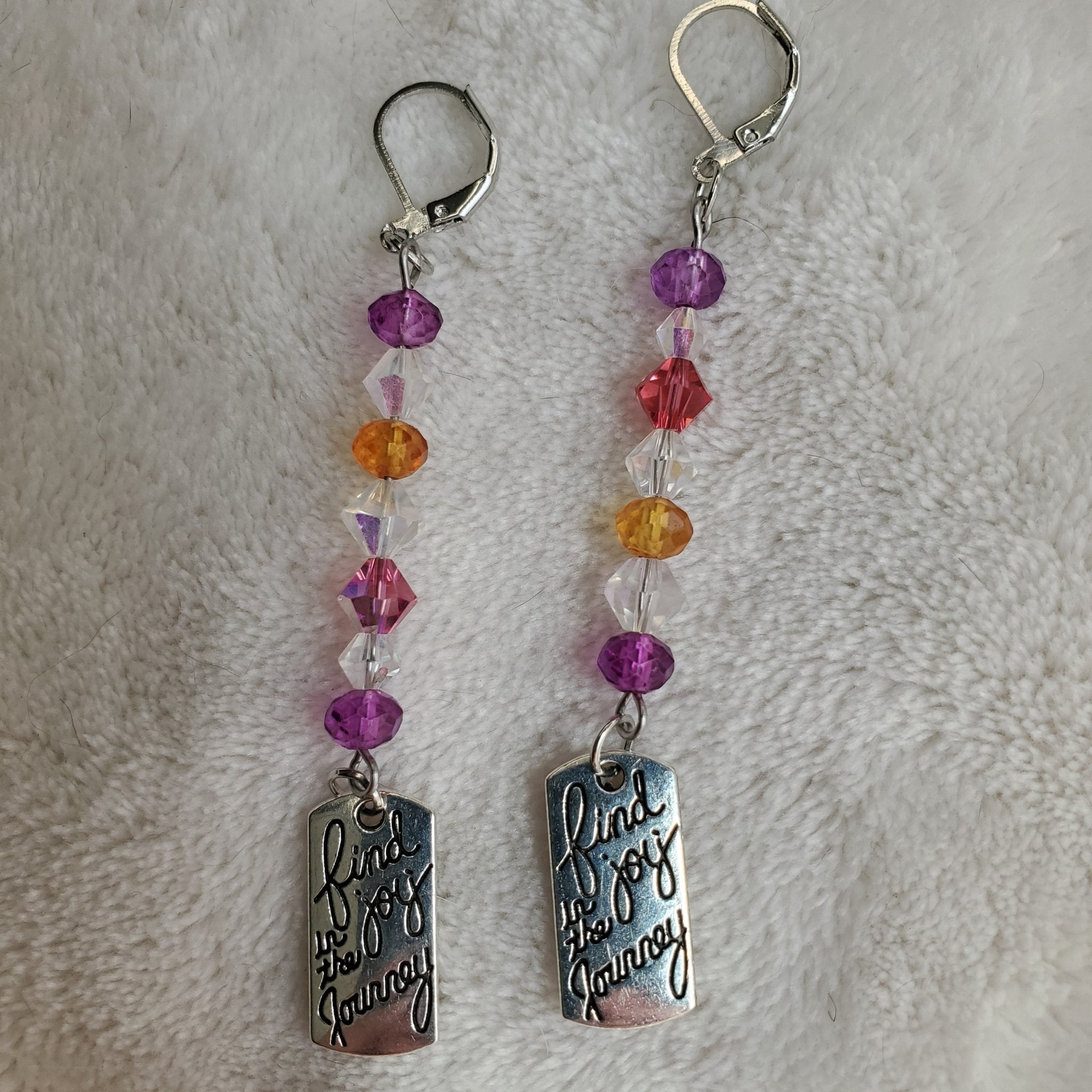Find Joy Earrings | Mamabug ReCreations - Artisan Jewelry